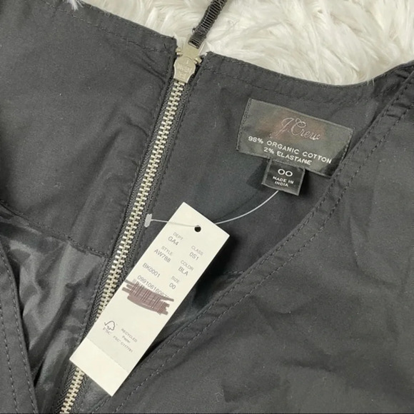 New J Crew Ruffle stretch Cotton Poplin jumpsuit - Picture 5 of 9